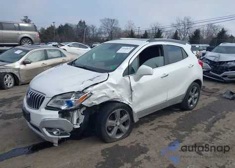 2013 Buick Encore Leather z USA, uszkodzony, nr VIN KL4CJCSB9DB099335